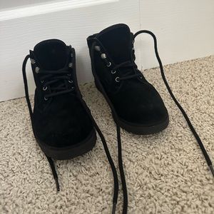 Women’s UGG Black Lace Up Ankle Booties